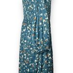 CURVEDREAM Round Neck 3/4 Raglan Set Bishop Sleeve Midi Dress Size L Photo 5