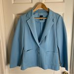 The Petite Concept blue Blazer (size 10) and pleated Skirt Set (size 12) ILGWU Photo 1