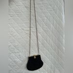 Vintage 90s Rare Elegant Black Beaded Evening Bag Photo 2