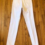 J. McLaughlin  NWOT Women's Stretch Slim Fit White Jeans Gold Button Size 4 Photo 9