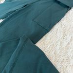 Aerie Offline by  Ribbed Flare Leggings Teal Green Size L Long High Rise Yoga Photo 10