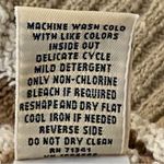 L.L.Bean  100% Slub Cotton hooded sweater in brown/tan/white stripes. Large. EUC Photo 12