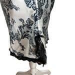 Babydoll Satin Slip Dress Black Lace Trim Y2K Coquette Feminine Whimsigoth Sz M Size M Photo 2