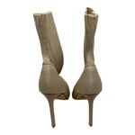 Steve Madden  Disco Sock Bootie Beige Knit Stiletto Heel Ankle Boots Size 9 Photo 8