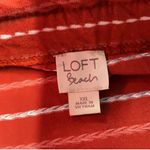 Loft Ann Taylor  BEACH Striped Off-Shoulder Belted Dress Coastal Plus Size XXL Photo 5