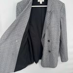 Treasure & Bond Black and White Plaid Blazer Size Medium Photo 4