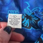 Ocean Current Hawaiian Shirt Size Large Beach Like Silk Summer Hawaii F6 Blue Photo 3