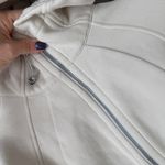 Lululemon  Scuba Full-Zip Cropped Hoodie sweatshirt Bone greige jacket Photo 7