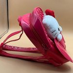 Sanrio A Very Rare Vintage 2011 Bright Red Shiny Hello Kitty Mini Backpack Photo 1