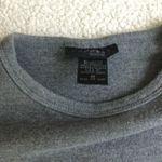 EXPRESS Vintage Gray Crewneck Long Sleeve Top -Sz Medium Photo 5