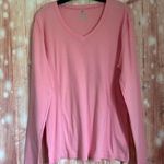 Russell Athletic  Pink Long Sleeve V Neck T Shirt Photo 0