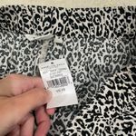 American Eagle  leopard print black white mini skirt Photo 1