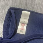 Atmosphere  Blue Embroidered Bikini Top - Woman’s Size 4 Swimwear Photo 3