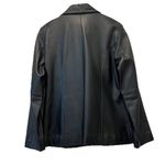 Jacqueline Ferrar Black Genuine Lambskin Leather Jacket M Photo 1