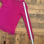 Diane Von Furstenberg #22 Women's Hot Pink Cashmere Sweater by , Sz: S Photo 5