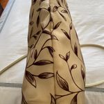 Blumarine velvet leaf logo tote y2k bag purse vtg tan boho large casual fall Brown Photo 3