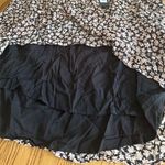 VICI Small Black & Pink Floral Dress With Open Tie Back NWT Oversized Relaxed Photo 11