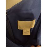 J. Crew size 8 Heidi Silk Chiffon Mini Dress Cobalt Blue Photo 2