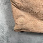 Maxon Collection Italian Blush Leather Foldover Clutch Chain Crossbody Bag Purse Tan Photo 7