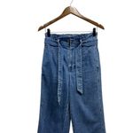 Madewell Paperbag Cropped Jeans in Flannigan Wash AA574 size 26 Photo 6