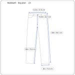 Madewell  Womens Jeans Size 23‎ The High Rise Slim Boy Jean Milton Wash Stretch Photo 12