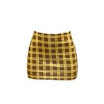 With Jean WITH JÉAN Miles Mini Skirt, Cher, XS Photo 9