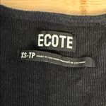 Ecote by Urban Outfitters Size Extra Small XS Black Ruched Women's Blouse Photo 2