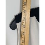 Peter Nygard  Sleeveless Black White V Neck Blouse Size 10 Photo 5