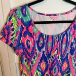 Lilly Pulitzer  Tammy UPF 50 Neon Short Sleeve Dress Photo 6