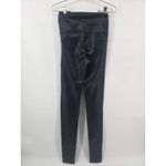 Wilfred Free  Faux Leather Leggings Black High Waisted Stretchy Women's Small Photo 1