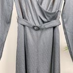 The Fifth Label  Black Satin Long Sleeve Jumpsuit Photo 4