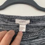 Loft Outlet Gray Black Sweater Women’s Size XS Pullover Top Business Casual Photo 2