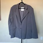 House Of CB  'Aline'‎ Dark Grey Oversized Blazer NWOT size L. $179 Photo 9