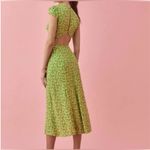 Reformation  Gavin Dress Samantha in green floral size 6 Photo 15