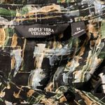 Vera Wang Semi-sheer SimplyVera button down shirt. EUC. Photo 5