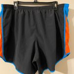 Nike Womens  Gray‎ Blue Orange Lined Athletic Running Shorts Size 1X Photo 1
