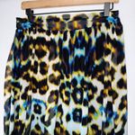 Worthington Boho Fairy Elevated Y2K Flowy Leopard Print‎ and Blue Ombré Maxi Skirt Photo 2