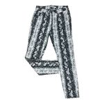 Tinseltown Junior Grey Snake Print 5-Pocket Stretch Slim Leg Jean Size 7 Zipper Photo 1