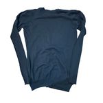 Longchamp Women's Black V-Neck Long Sleeves Button Front Cardigan Sweater Size M Photo 8