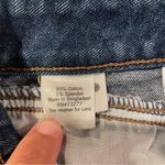 SO  High Rise Curvy Mom Short Denim Blue Women's Shorts size 7/28 Photo 6