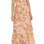 Monique Llhulier NWT  Pink, Orange And Yellow Dress Photo 0