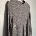 Miss Love  • Gray Long Sleeve Cowl Neck MIDI Dress Size Large Photo 1