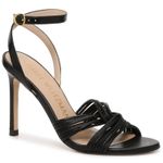 Stuart Weitzman Twist Sleek 95 Leather Black Heels Photo 0