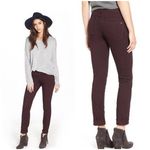Rag and Bone • The Dre skinny boyfriend jeans Aged Wine burgundy maroon ankle slim Photo 1