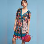 Anthropologie Maeve Geo-Printed Dress Women’s Size 2 XS Photo 14