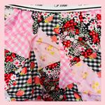 PINK - Victoria's Secret PINK VICTORIA’S SECRET Silky Pajama Shorts Patchwork Gingham Berries Floral M Photo 7