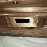 Jessica McClintock  Silver Rectangle Clutch New Photo 2