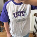 Old Varsity Brand Vintage TCU Baseball Style T-shirt Photo 2