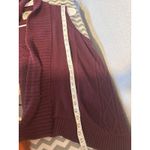 Bob Timberlake Men’s Sweater Medium – Cotton Acrylic Wool Blend Red Photo 3