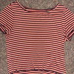 Outlaw striped crop top size medium Multiple Photo 0